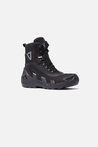 Vaneda 998 V-Clutch Michelin Xtreme Pro Nubuck Black Men's Boots