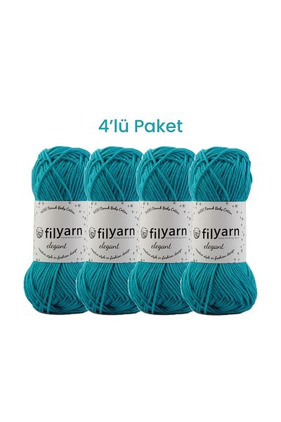 Filyarn Oeko-Tex Certified 25 γραμμάρια βαμβακερό νήμα μωρού - Γιλέκο και σετ 4 τεμαχίων
