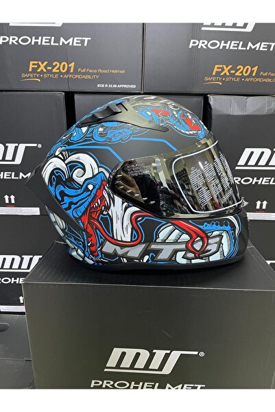 MTS 801 KASK MAVİ ŞAHMERAN