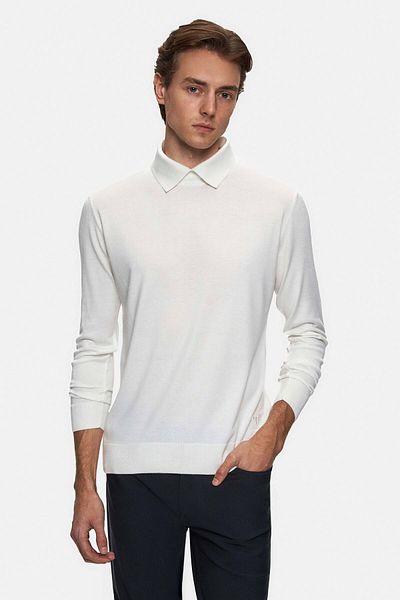 Tween Pulover Ecru Slim Fit