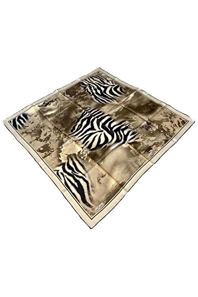 Pierre Cardin Πράσινο μεταξωτό μαντήλι με μικτό σχέδιο 8447438 - 915