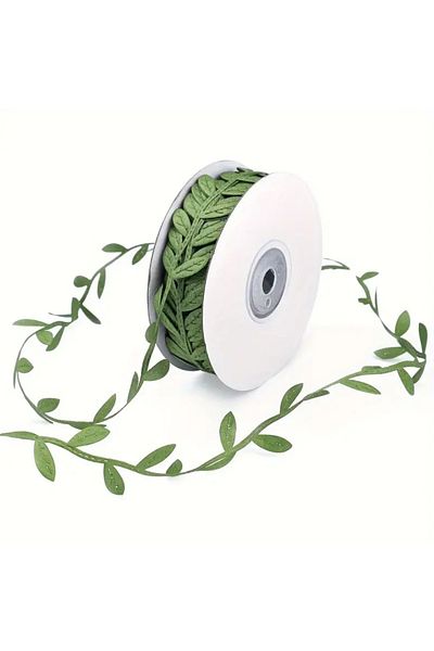 SavBrand Green Decorative Petal Strip 5 Meters, Wedding Candy Decoration, Decoration Material, Hobby Products