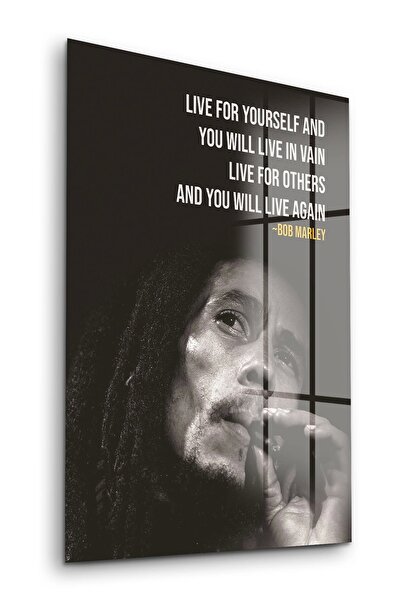 Decovetro Glass Painting Bob Marley