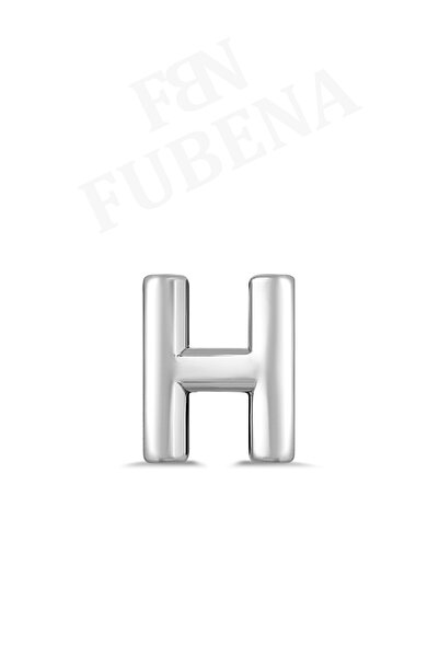 Fubena H Harfi Gümüş Charm