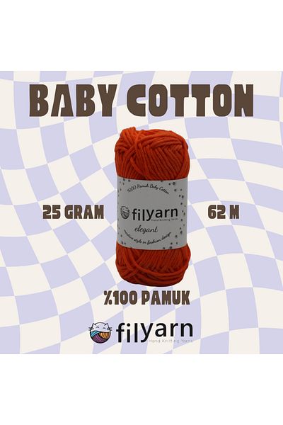 Filyarn Oeko-Tex Certified 25 γραμμάρια βαμβακερό νήμα μωρού - Γιλέκο και σετ 4 τεμαχίων