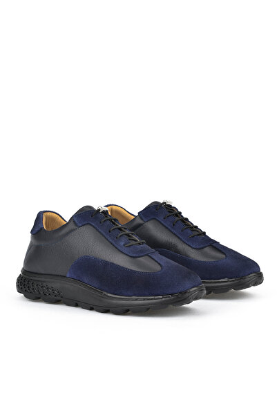 Ziya Сині жіночі кросівки з натуральної шкіри - 143992ZN2003