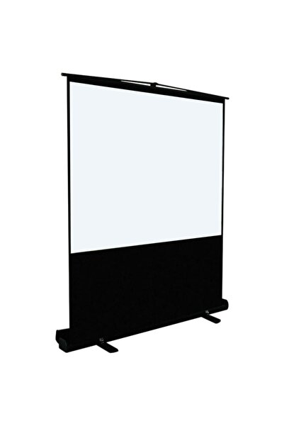 CODEGEN 221x123 cm Taşınabilir Portatif Pull Up Floor Screen Projeksiyon Perdesi