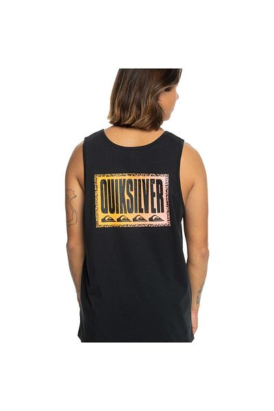 Quiksilver Quixilver Long Fade Tank Black Men's Athlete Eqyzt07663-10010