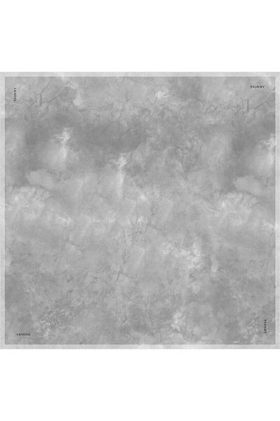 Armine Nostalgia Granite Patterned Tivil Silk Scarf 8333-08