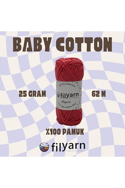 Filyarn Oeko-Tex Certified 25 γραμμάρια βαμβακερό νήμα μωρού - Γιλέκο και σετ 4 τεμαχίων