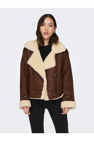 ONLY Lva Faux Suede Bonded Jacket Cc Otw Γυναικείο παλτό