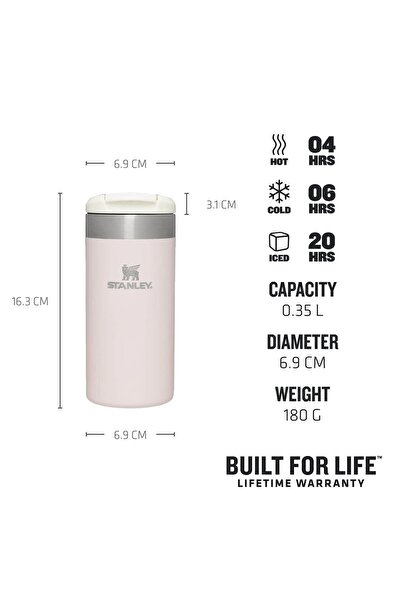Stanley The Aerolight™ Transit Mug | 0.35L Açık Pembe