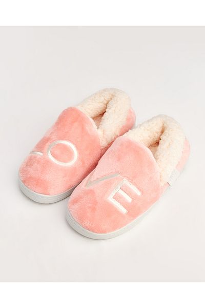 Chirpy Astus- Love Written Blue Women's Indoor Shoes