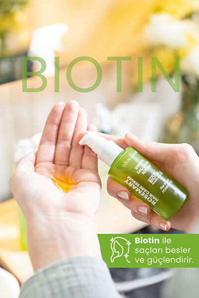 Bade Natural Biberiye Yağı ve Biotin Complex Saç Dökülmesi Karşıtı Saç Bakım Serumu 50 ml