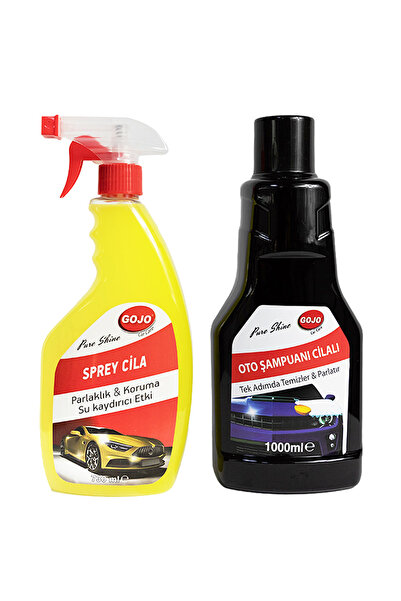Gojo Sprey Cila 730 ml Cilalı Oto Şampuanı 1 L