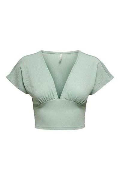 ONLY Onlmina S/s Cropped Top Jrs Women's Blouse