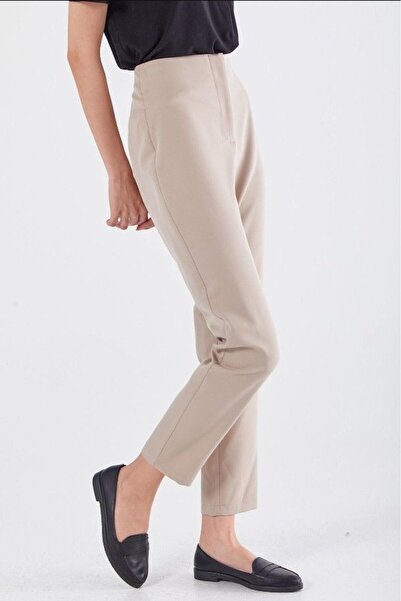 Doque 59058 Önden Fermuarlı Klasik Dar Paça Pantolon Qys 59058 Pantolon #23-063