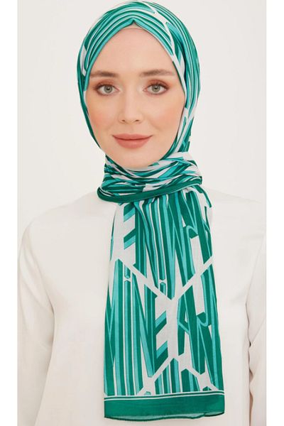 Armine Green Mixed Pattern Trend 10005-16