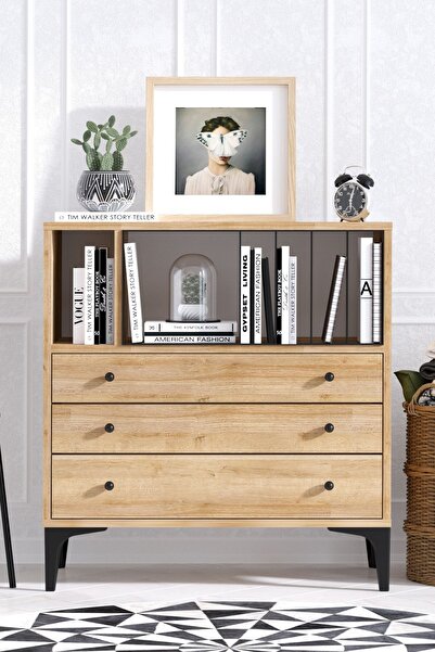 DECORMET Nevada Şifonyer Safir Meşe