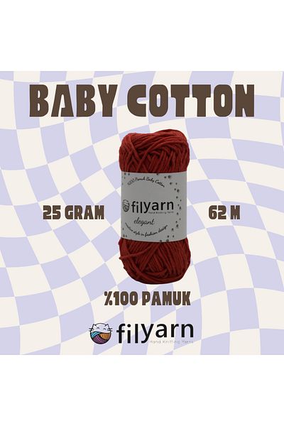 Filyarn Oeko-Tex Certified 25 γραμμάρια βαμβακερό νήμα μωρού - Γιλέκο και σετ 4 τεμαχίων