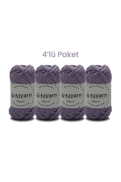 Filyarn Oeko-Tex Certified 25 γραμμάρια βαμβακερό νήμα μωρού - Γιλέκο και σετ 4 τεμαχίων