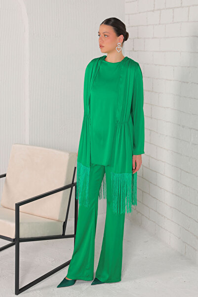 Melike Tatar Set cu ciucuri BENETTON 32-2050