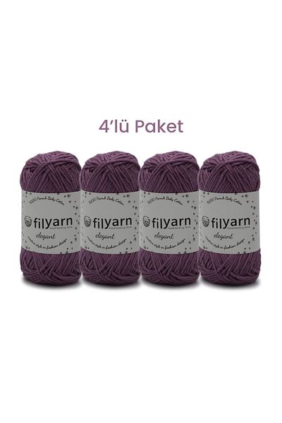 Filyarn Oeko-Tex Certified 25 γραμμάρια βαμβακερό νήμα μωρού - Γιλέκο και σετ 4 τεμαχίων