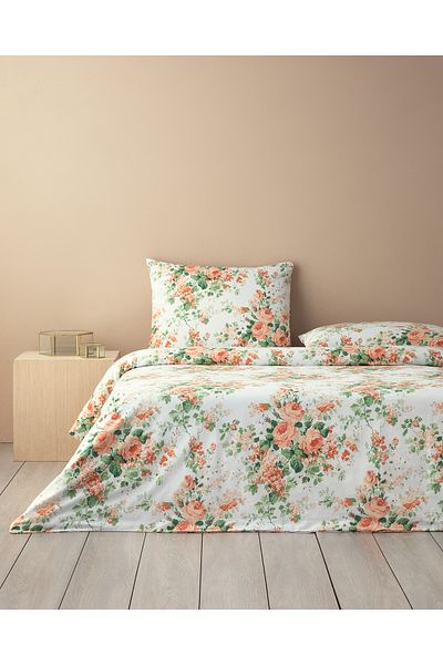 English Home Sada povlečení na dvojitou přikrývku Mystic Rose oranžová