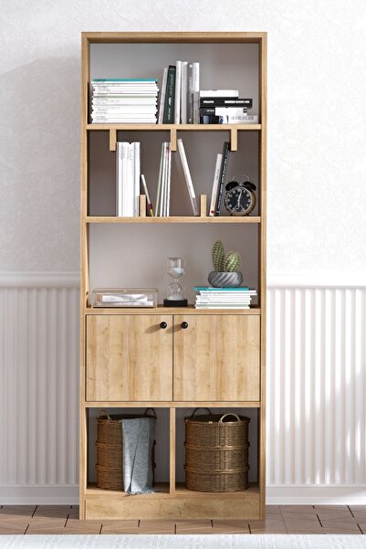 DECORMET Marisa Kitaplık Safir Meşe