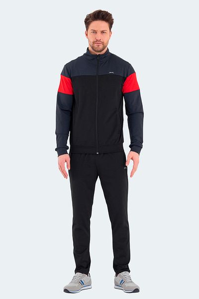 Slazenger Ανδρική αθλητική φόρμα Ransu Σετ Σκούρο Γκρι