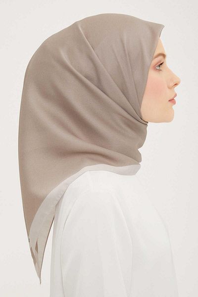 Armine Μονόχρωμο κασκόλ Eliza Trend Dark Pebble 44