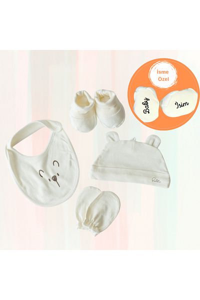 Mama Yoyo Baby&Kids Teddy Bear Mini Gift Set - Newborn 6 Pieces