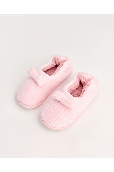 Chirpy Papi - Women's Indoor Shoes with Ribbon Detail