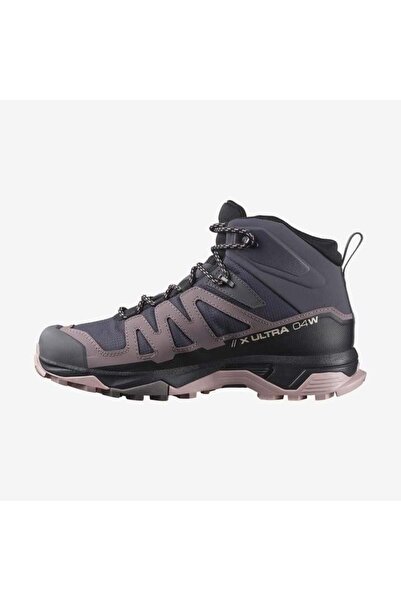 Salomon X Ultra 4 Mıd Gtx W Gore-Tex® L41295600 Patika Tırmanış Unisex Outdoor Bot FÜME