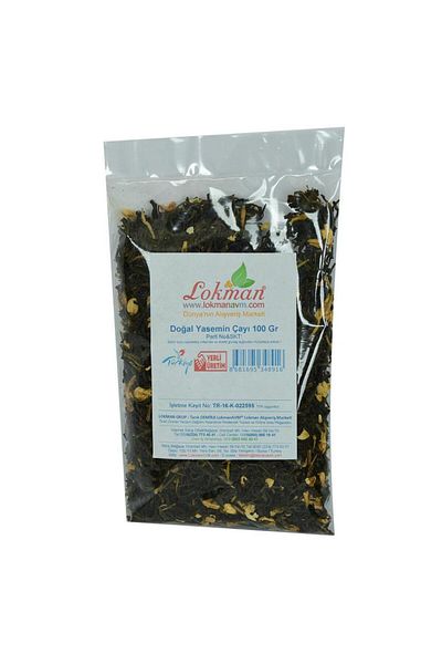 LokmanAVM Pure Natural Jasmine Tea Herbal Jasmine Flower Tea Without Additives 100gr