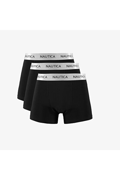 Nautica Erkek Siyah 3lü Boxer