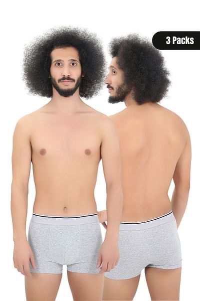CENNETOĞLU Men's 3 Pieces Lycra Boxers Special Packaged Package