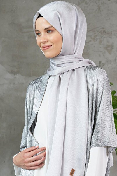 JAWEL Kadın Kırışmaz Janjan Şal 185*70 Cm