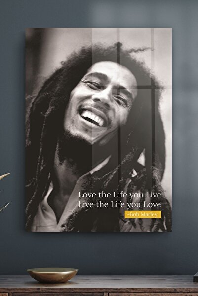 Decovetro Glass Painting Bob Marley