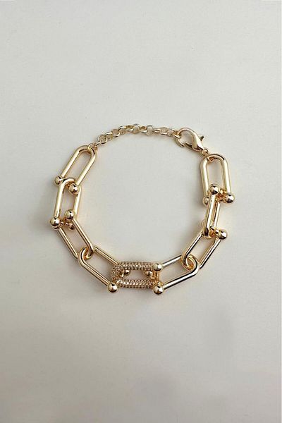 Modex Special Series Thick Tifany Bracelet with Zircon Stone