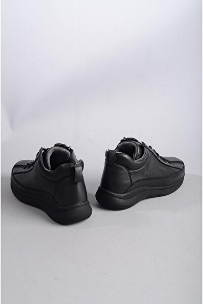 Forelli 27954 Γυναικείες μπότες Comfort από γνήσιο δέρμα Neva ΜΑΥΡΟ