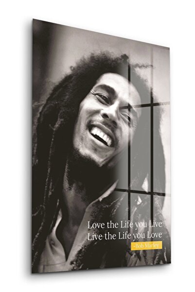 Decovetro Glass Painting Bob Marley