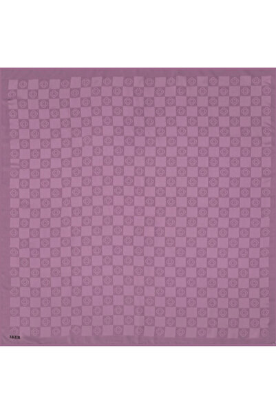 Aker Monogram Dama Eşarp - Pembe 992