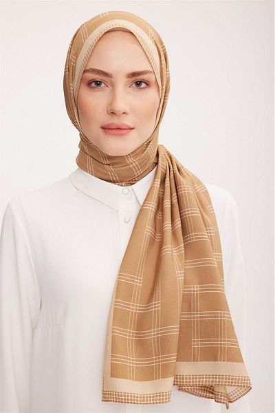 Armine Trend Caramel Color Modal Shawl 5337-24