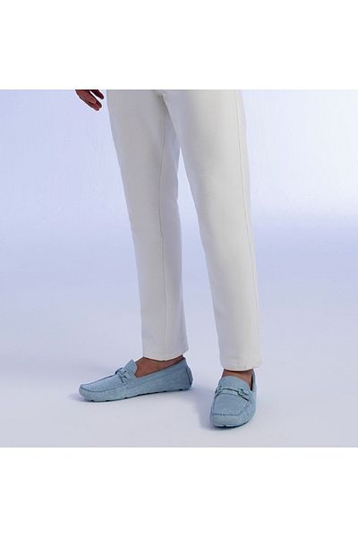 Desa Pantofi casual din piele de piele intoarsa pentru barbati Kaiya Blue