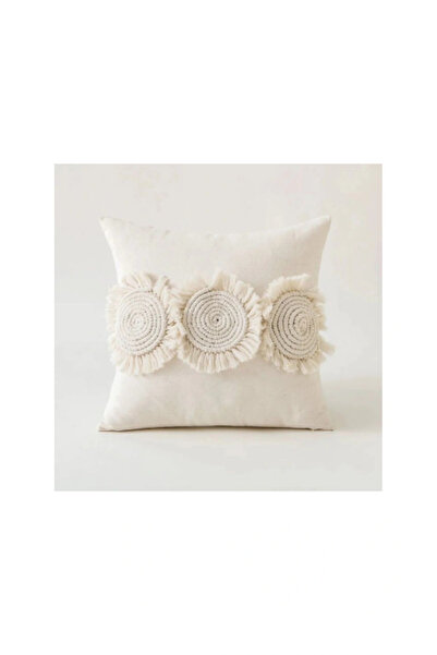 meribell Makrome Dekoratif Köşe Kırlent Kılıfı