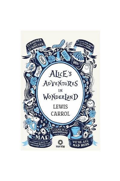 İnsan Kitap Alice's Adventures in Wonderland - Hardcover Booklet