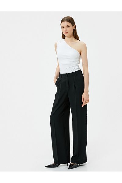 Koton Slim Fit s řaseným topem na jedno rameno