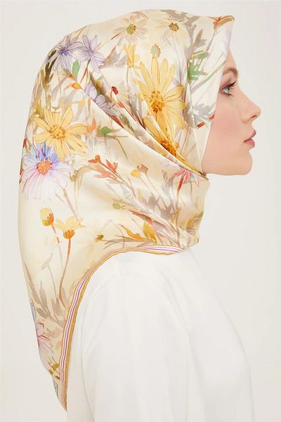 Armine 9129d Μοντέλο 06 Μεταξωτό Μαντίλι Twill