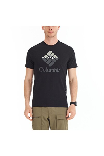 Columbia Cs0226 Csc M Hood Nightscape Ss Tee Erkek T-Shirt